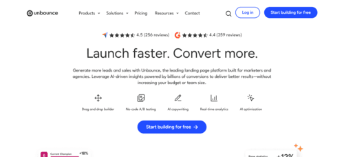 Unbounce.com - Inteligencia Artificial IA - inteligenciaartificialia.com
