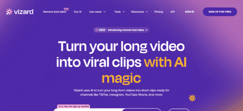Vizard.ai - Inteligencia Artificial IA - inteligenciaartificialia.com