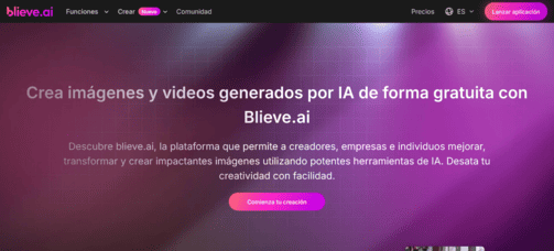 Blieve.ai - Inteligencia Artificial IA - inteligenciaartificialia.com