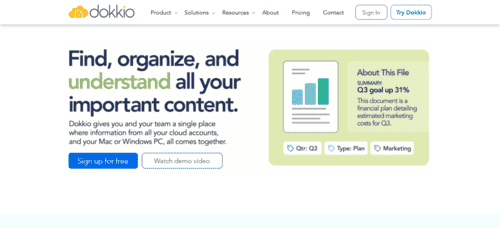 Dokkio.com - Inteligencia Artificial IA - inteligenciaartificialia.com