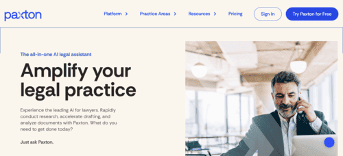 Paxton.ai - Inteligencia Artificial IA - inteligenciaartificialia.com