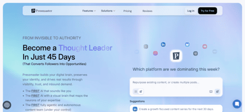 Pressmaster.ai - Inteligencia Artificial IA - inteligenciaartificialia.com