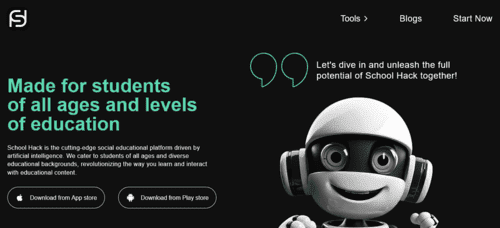 SchoolHack.ai - Inteligencia Artificial IA - inteligenciaartificialia.com