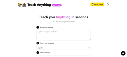 Teach-Anything.com - Inteligencia Artificial IA - inteligenciaartificialia.com