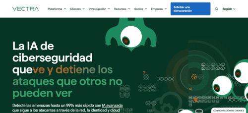 Vectra.ai - Inteligencia Artificial IA - inteligenciaartificialia.com